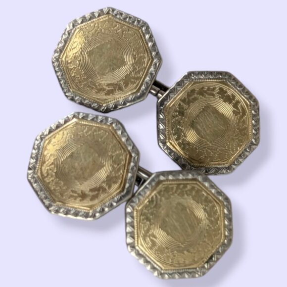Antique Parks Bros & Rogers Cufflinks - Picture 3 of 6